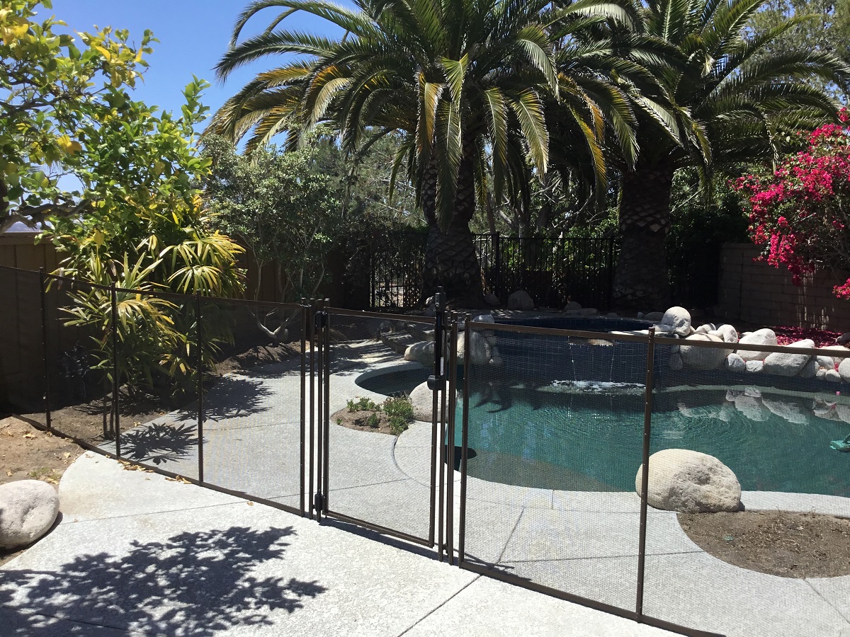 durable pool fence